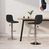 Day and Night - Day and Night Kitchen Stools 2 Units Black Fabric