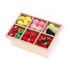 1:12 Dollhouse Wooden Window Door Frame Miniature Doll House Furniture Toys Dollhouse Miniature Window Panel Play House