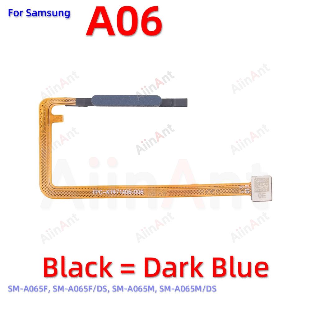 Aiinant Back Button Touch ID Finger Scanner Fingerprint Sensor Flex Cable For Samsung Galaxy A03 A04s A05s A06 A037F A047F A057F