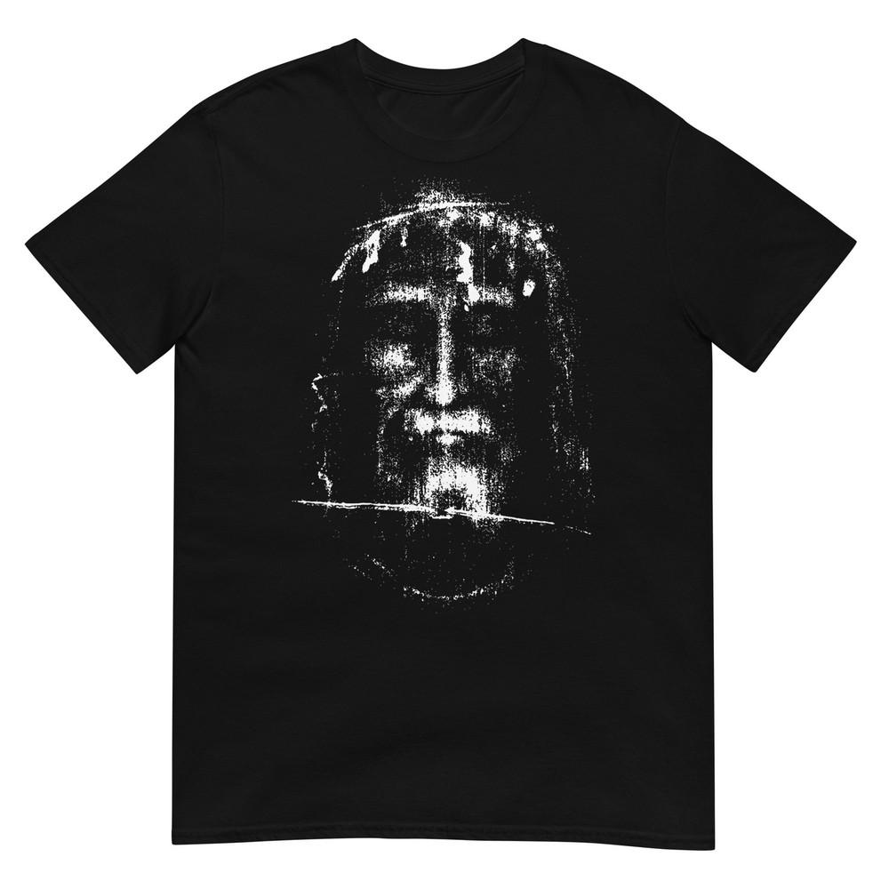 The Holy Face Shroud Of Turin Jesus Christ Face Religious Tshirt