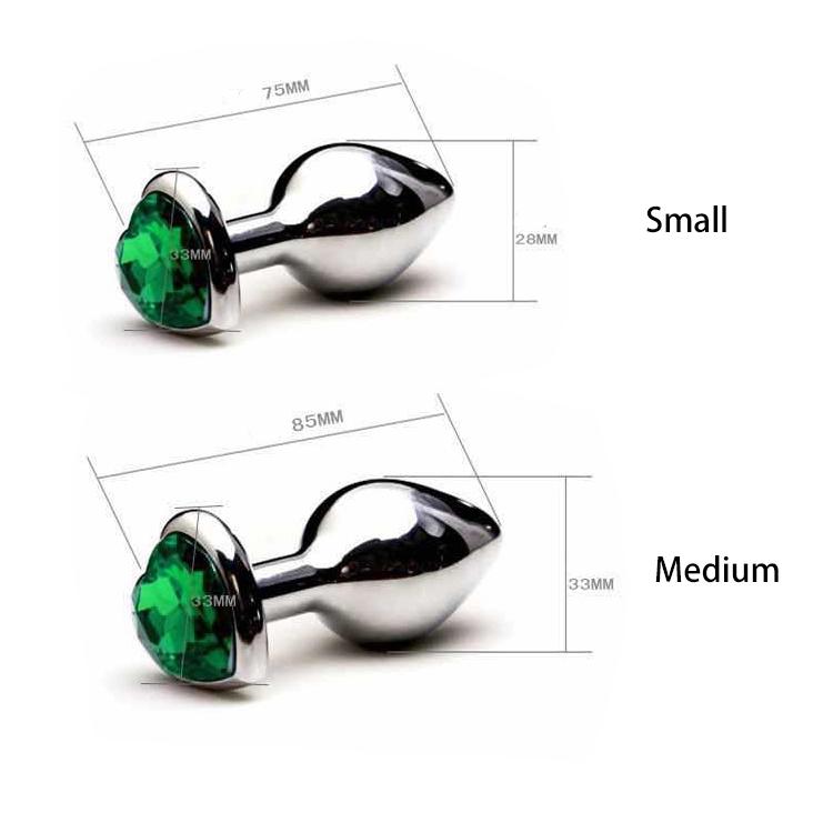 Zabawki erotyczne z korkami analnymi Mini w kształcie okrągłym Metal ze stali nierdzewnej Gładkie zabawki dla kobiet Dorosłych mężczyzn Butt Plug Anal Plug ze stali nierdzewnej