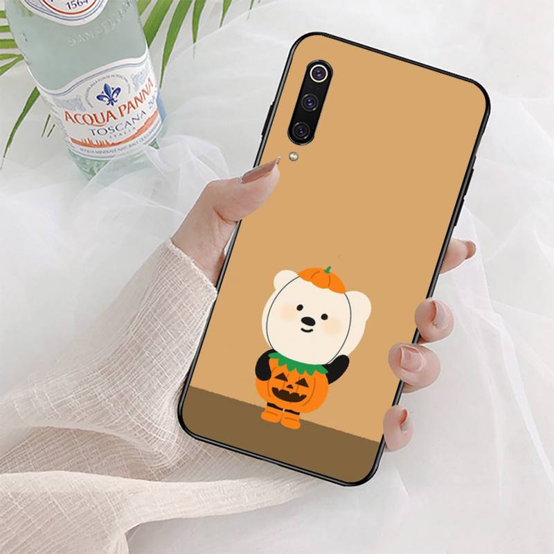 Cute Cartoon Bear Animal Phone Case for Xiaomi Mi 5 6 8 9 10 Lite Pro SE Mix 2s 3 F1 Max2 3