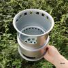 Portable Folding Wood Stove for Outdoor Cooking and Camping