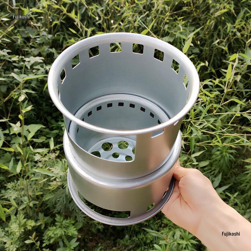 Portable Folding Wood Stove for Outdoor Cooking and Camping