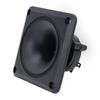 1pair 3.5Inch Square Car Horn Tweeters Speaker with Magnetic Cores Durability ABS Material for Enhances Sound Quality