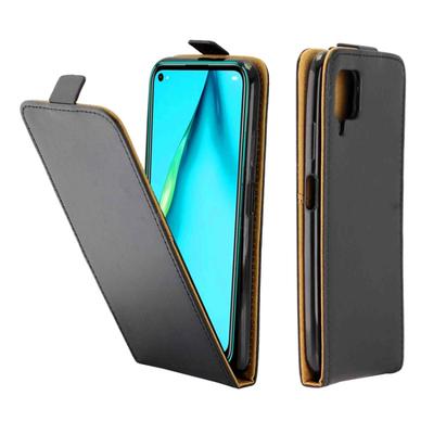 Husă din piele TPU cu clapetă verticală în stil business cu suport pentru card