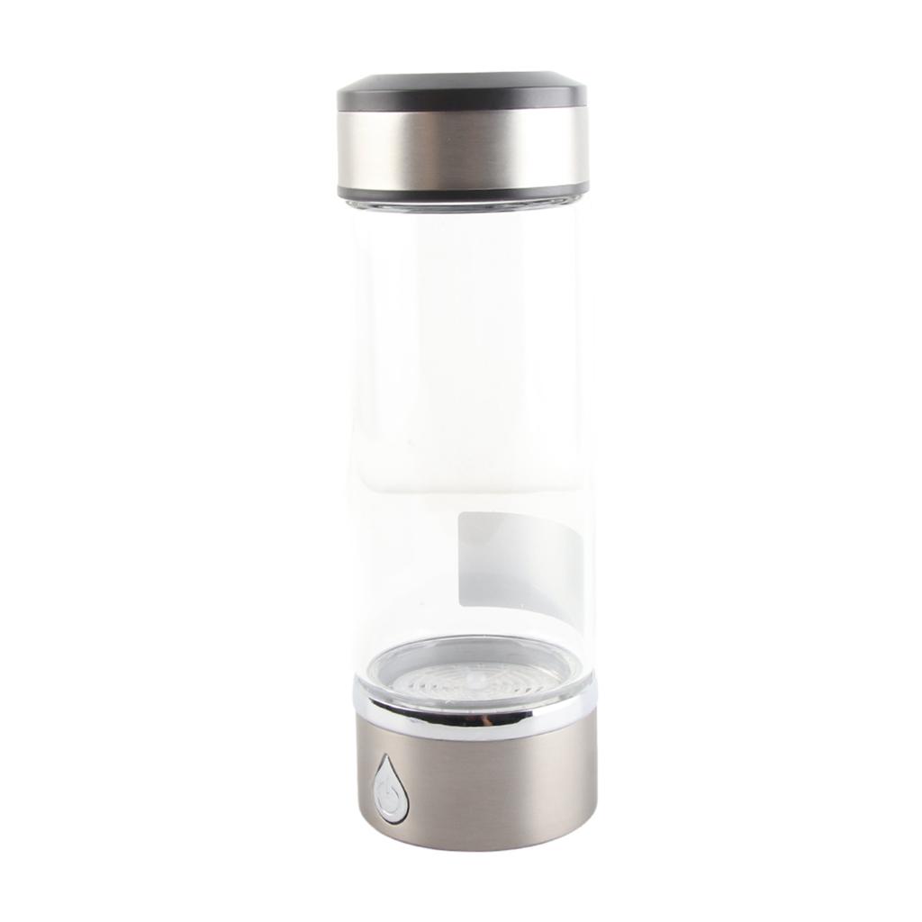 Portable 420ml Hydrogen Rich Water Glass USB Rechargeable Ion Water Generator Hydrogen Rich Water