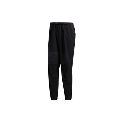 Einfache lässige Sweatpants mit geradem Bein für Herren, Unterteile, Schwarz FT6634
