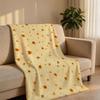 VintageSpeckleTexture Throw Short Plush Throw Blanket Soft Skin-Friendly Multi-Scene Home Office