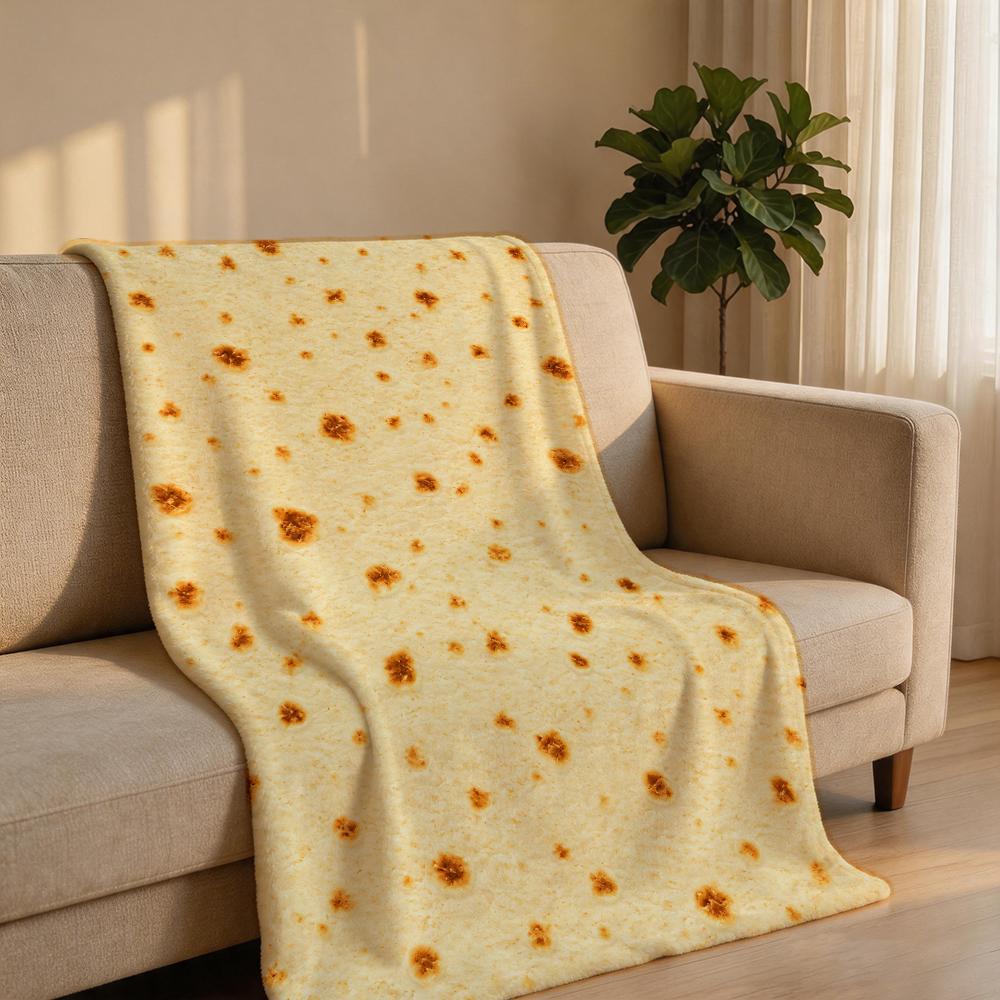 VintageSpeckleTexture Throw Short Plush Throw Blanket Soft Skin-Friendly Multi-Scene Home Office