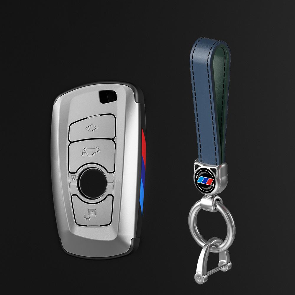 Hot 2025 Carbon Fibre Car Key Cover Case Holder Shell Bag For BMW F30 F20 F10 F18 F22 F01 X3 X4 F06 F02 M3 M5 Auto Keychain Acce