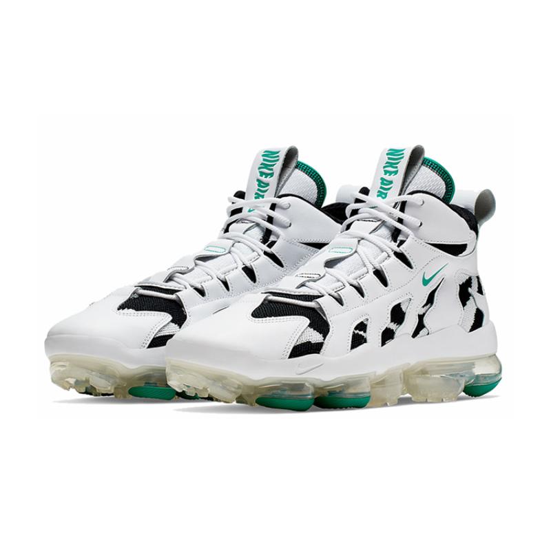 Nike Air VaporMax Gliese White Deep Emerald Black Running Shoes AO2445-100
