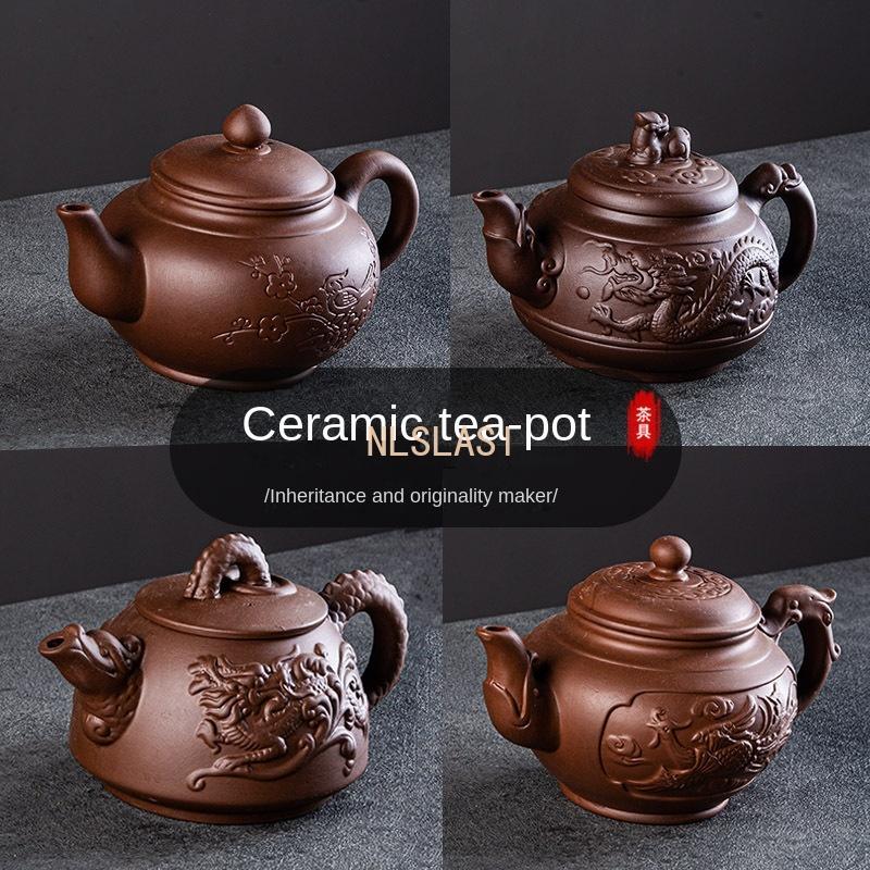 Pot for Tea Sets Hot Selling Purple Clay Pots Yixing Clay Kettle Teapot Set Samovar Oriental Moroccan Teapot and Cup Set Gaiwan