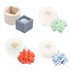 Candle Mould Resin Casting Molds DIY 3D Silicone Mould Geometric Candle Mold Silicone Mold Handicrafts for Candle Making