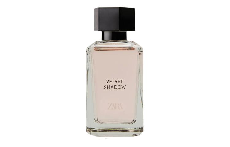 ZARA VELVET SHADOW Парфюмы Цветочная Фруктовая Семейство Ароматов, Гурманская Семейство Ароматов Туалетная Вода EDP Бергамот Жасмин 100ml