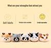 Cute Panda, Fox, Calf, Deer & Raccoon Plush Animal Pendant Doll