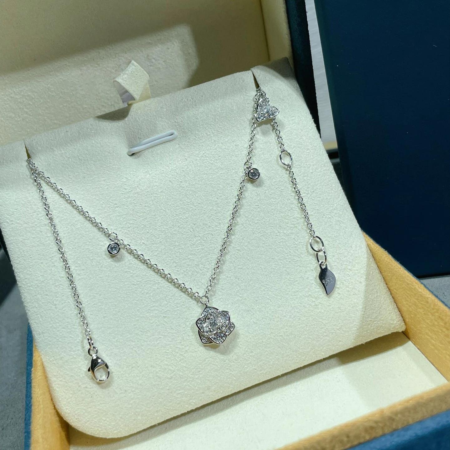 

2024 Новый Горячий Бренд Винтажное Женское Ожерелье Роскошные Ювелирные Изделия Для Женщин Модное Ожерелье-Подвеска Дизайнерское Цветочное Длинная Цепочка