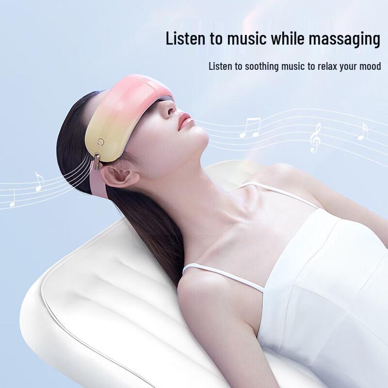PGG Smart Eye Massager with Heat and Bluetooth CN Plug (adapter Included)