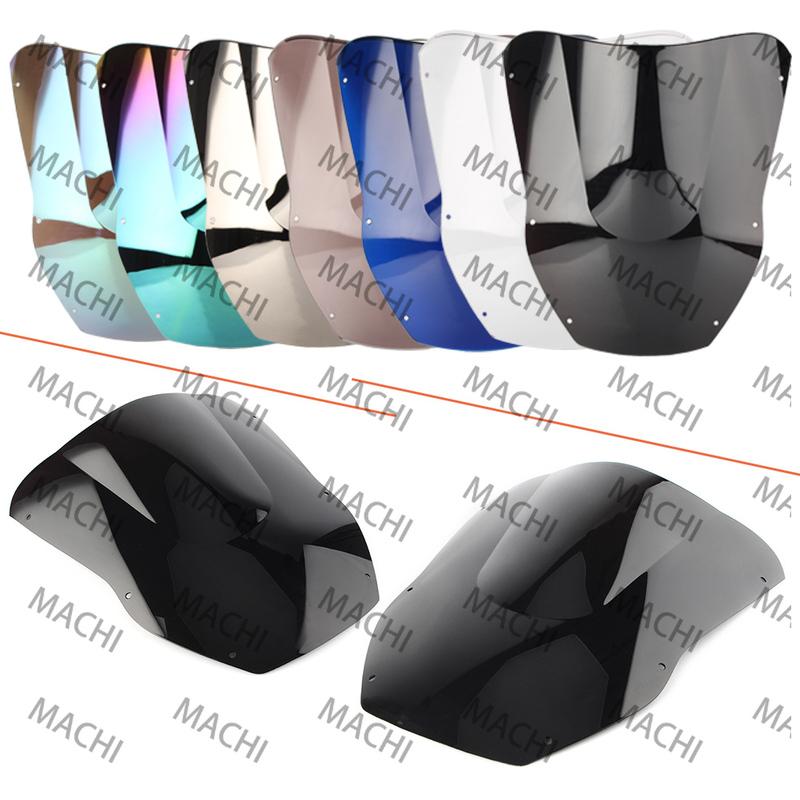 For KAWASAKI Ninja ZX12R 2000 2001 Motorcycle Windshield Windscreen Double Bubble ZX-12R