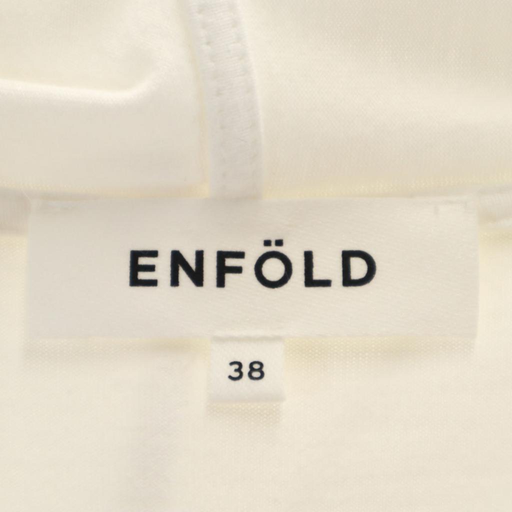 ENFOLD Long sleeve Parker 38 white Women Used