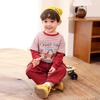 LUSON Baby & Toddler Long Sleeve Striped Faux Two-Piece T-Shirt