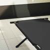 Folding Camping Bed Black 193 X 69 X 45 Cm