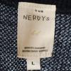 THE NERDYS Long Sleeve Waffle Fabric One Piece L Navy Women Used