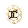 CHANEL Metal Stud Earrings Women's White ABC998-B16125-NW385