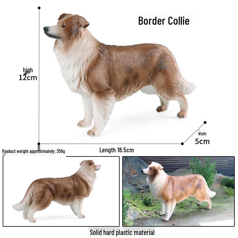 Wild Safari Animal Figurines: Giraffe, Elephant, Rhinoceros, Brown Bear, Tiger, Lion, Leopard, Hippopotamus - Solid Cognitive Toys