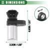 uxcell Engine Crankshaft Position Sensor Crank Position Sensor for Sub Aru Compatible with Legacy 1995-2015 ABS 22053-AA053 22053-AA051 Black