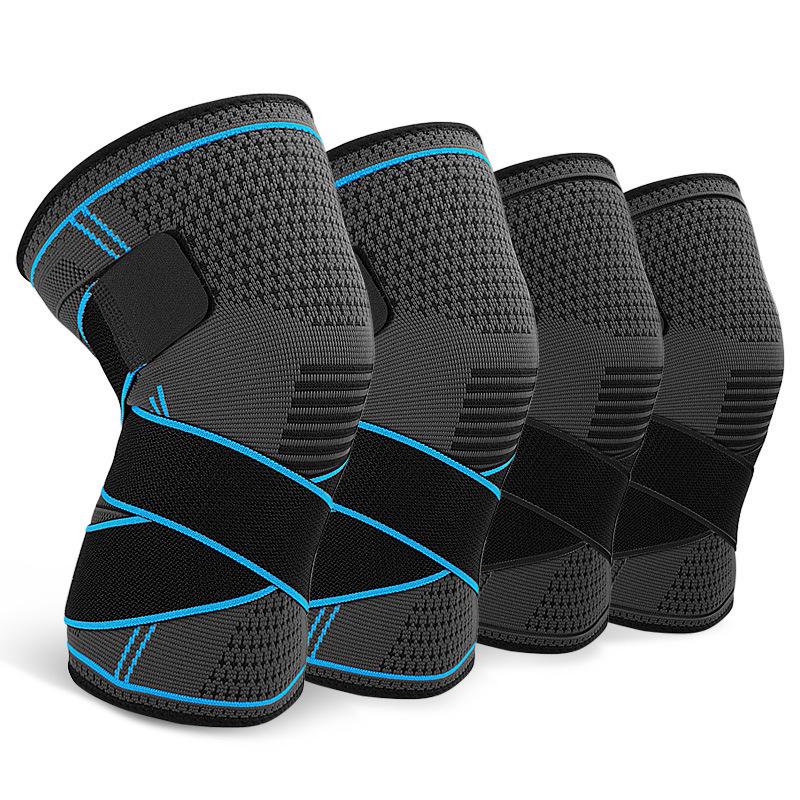 Silicone Anti-Slip Compression Knee Brace for Outdoor Cycling and Running