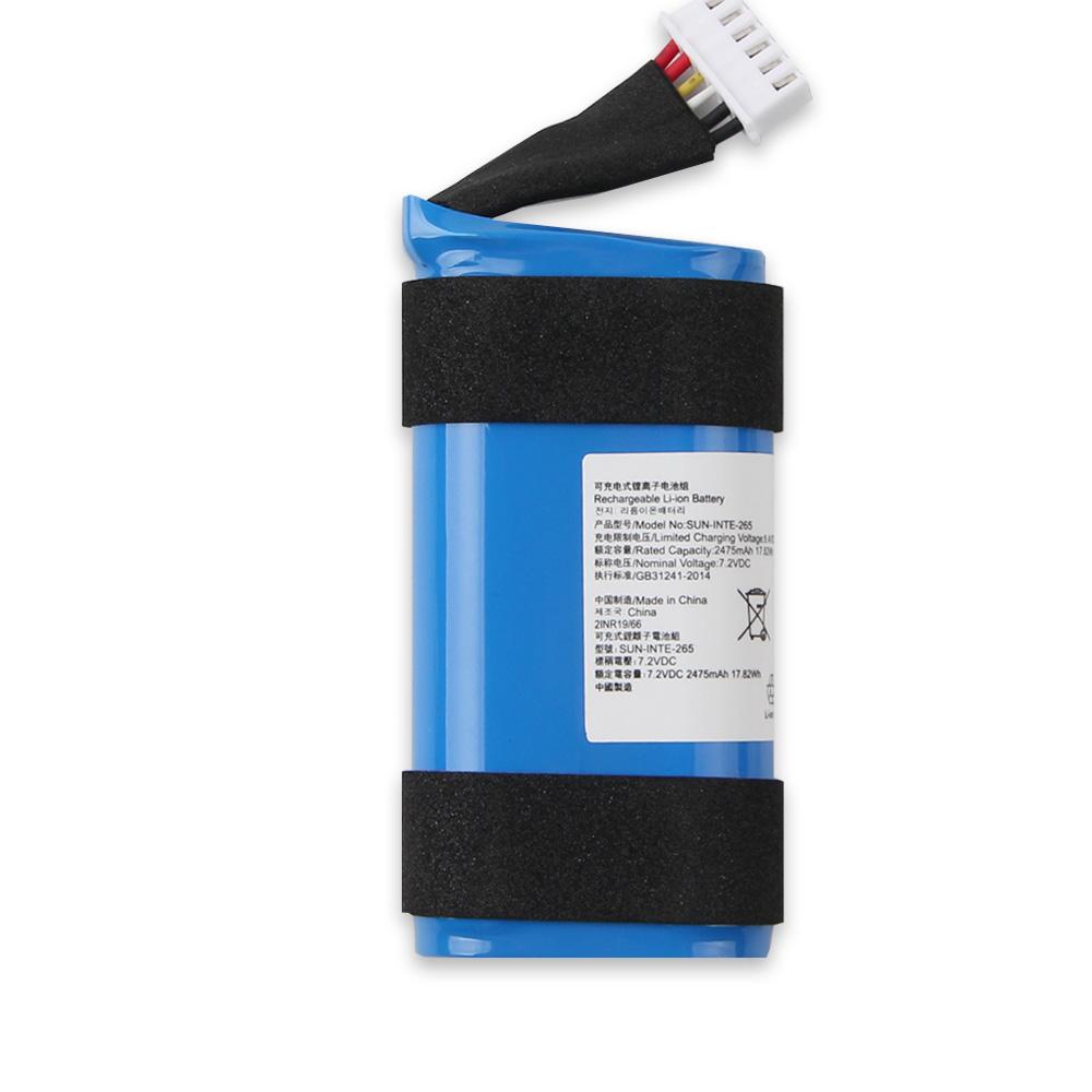 NEW Replacement Battery SUN-INTE-265 For JBL partybox on the go Bluetooth Speaker 2475mAh