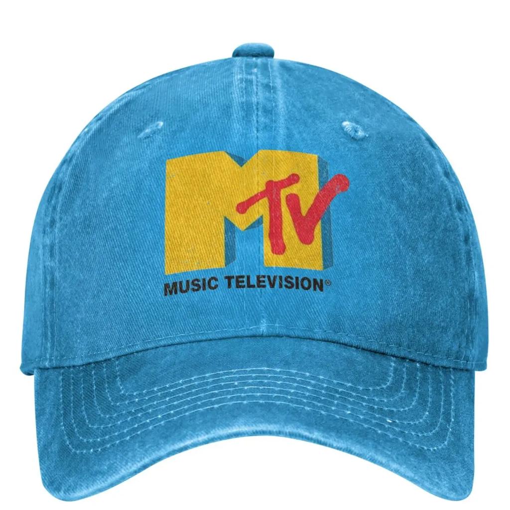 MTV Casual Baseball Cap Summer Music Television Trucker Hat Adjustable Outdoor Sports Snapback Cap Unisex Adult Y2k Baseball Caps
