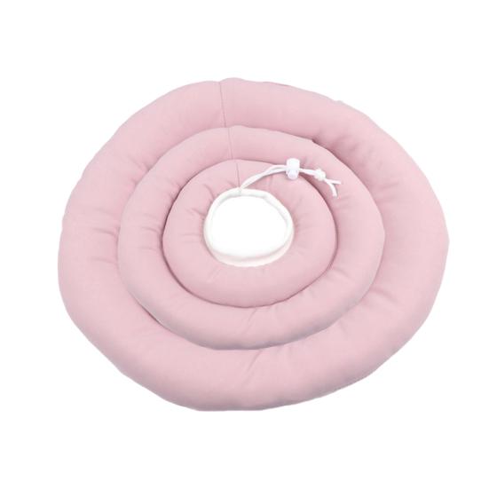 Collare Cono Morbido Regolabile a Ciambella con Coulisse Alternativa al Collare a Cono per Cani e Gatti di Taglia Grande, Media, Piccola Dopo l'Intervento