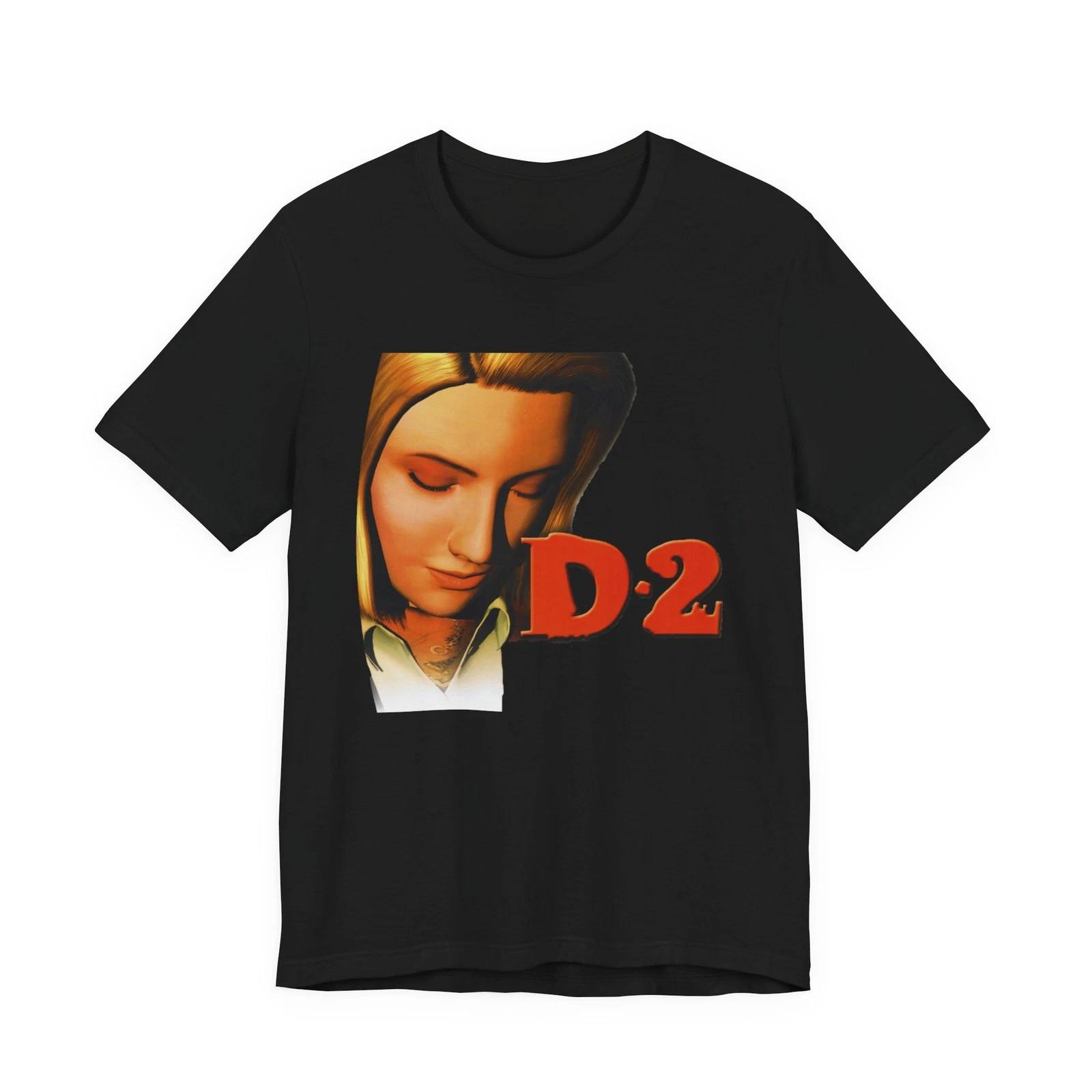 

D2 Sega Dreamcast 2000s Retro Stye Cover Art Unisex Jersey Short Sleeve Tee L