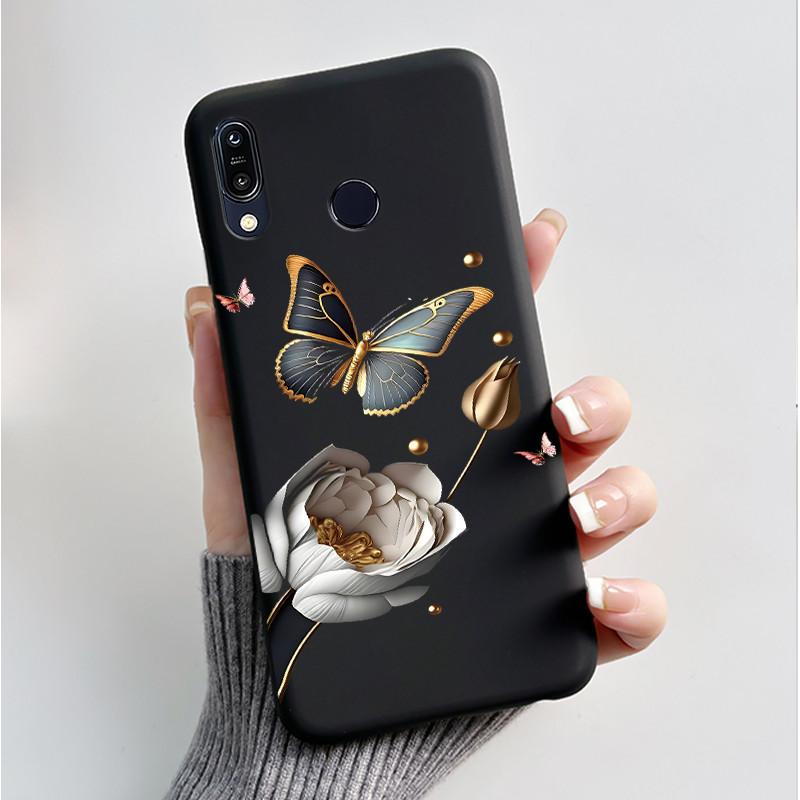 Soft TPU Case For ASUS Zenfone Max Pro M1 ZB601KL ZB602K ZB555KL Flowers Painting Silicone Case UltraThin Back Protective Cover