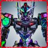Sell Laser Holographic Style Kl Fm 1100 Aerial Mech Assembly Model Kits Action Figures Toy Desktop Decoration Doll Gift