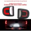 2-Piece U-Shaped Red & White 18-LED License Plate Lights for Chevrolet Silverado/GMC Yukon