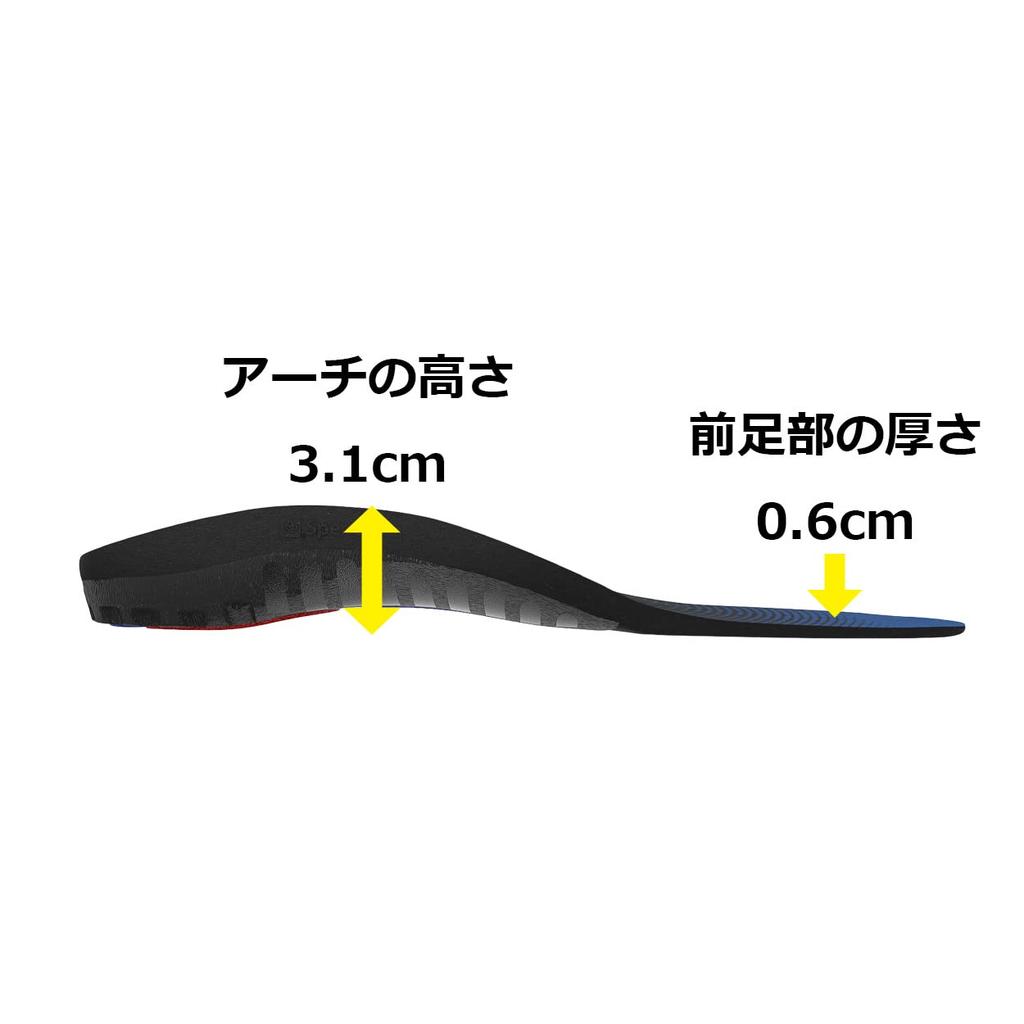 Spenco Unisex Insole Total Support Max Stiff Arch Heel Replacement Type Size 3 7202504 & (25.5~27cm)
