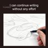 Smooth Writing Pencil Metal with Reusable Tip No Ink or Sharpening Aluminum Alloy Needed Friction Pen for Architects Artists Comfortable Grip Erasable