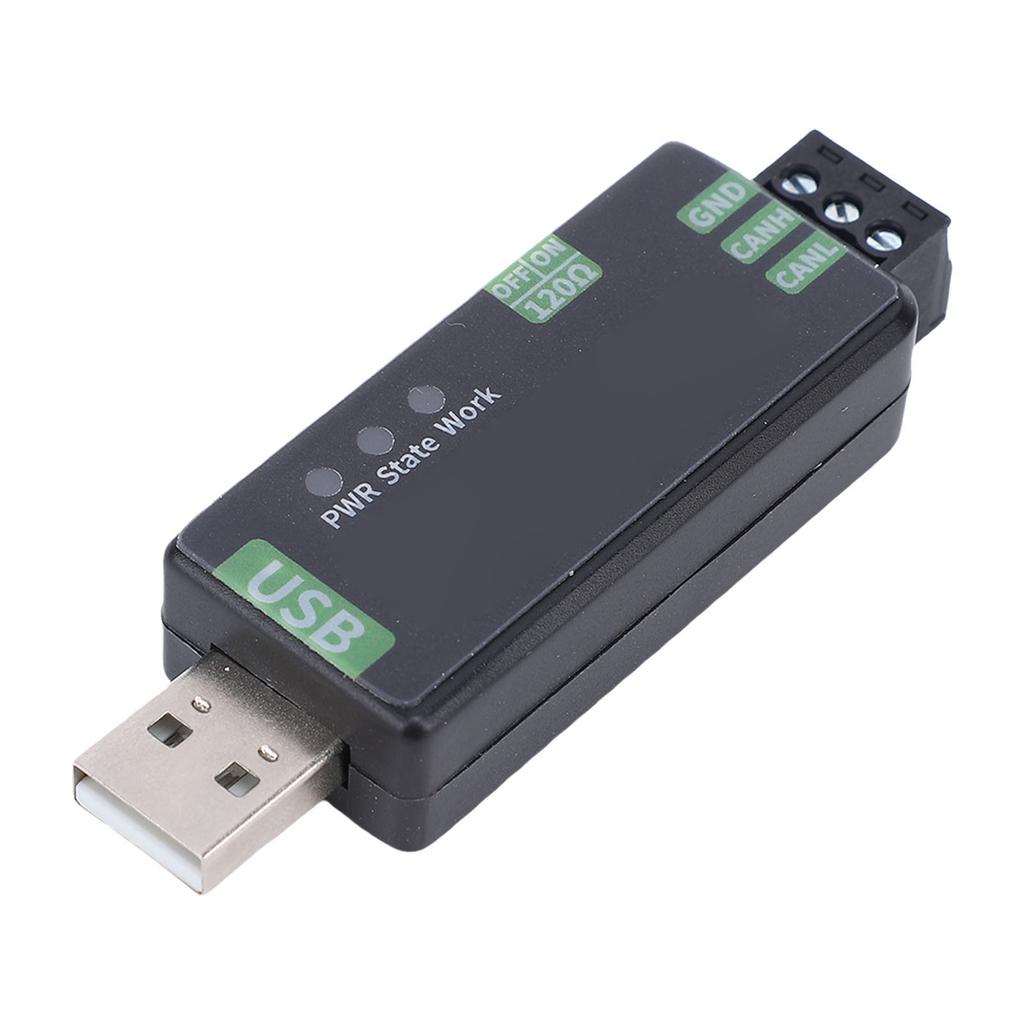 USB to CAN FD Adapter, Based on Canable2.0, Support CAN 2.0 A/B Protocol, Multiple Firmware, Hardware, 5 Mbps, 3D Printer Bus Analyzer