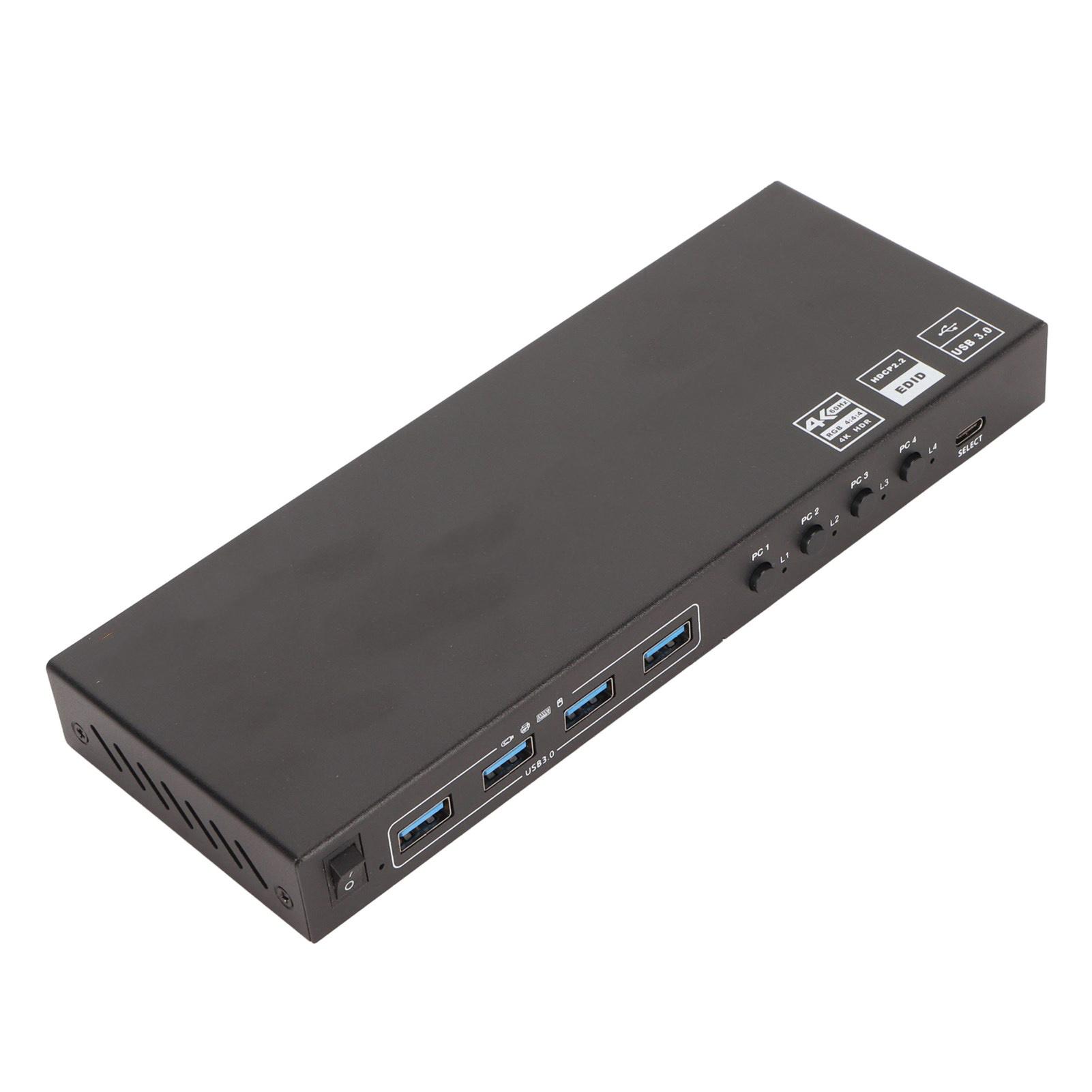 

USB KVM-переключатель 8 портов 4 USB3.0 18 Гбит/с 4K 60 Гц 2K 120 Гц HDCP 2.2 HD KVM-переключатель для клавиатуры и мыши US Plug