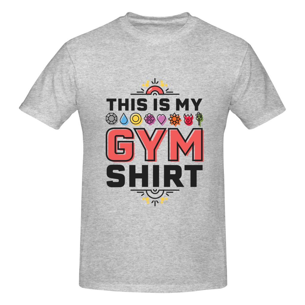 This Is My Gym Shirt Basic Tshirt Fresh Girlish Feeling Morandi Colors Cotton Tee