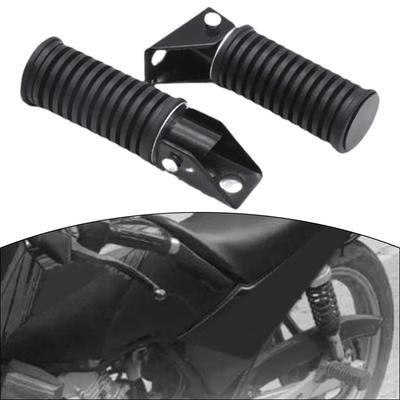 Estriberas Traseras para Motocicleta, Repuesto, Resistentes, Fácil Instalación, Accesorios para Motocicleta, Plegables