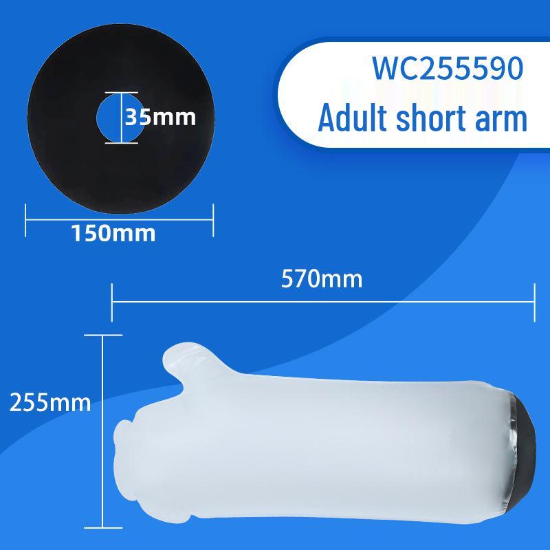 Wasserdichte Duschschutzhülle für Gips, Fraktur, postoperativ, Wundversorgung und PICC