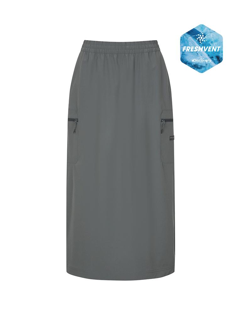 DISCOVERY EXPEDITION Freshvent Women'S Polton Training Skirt (D/Grey)
