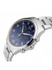TISSOT Chrono XL Men's Quartz Watch - Blue Dial, Stainless Steel Business Daily Wristwatch as Gift T116.617.11.047.01