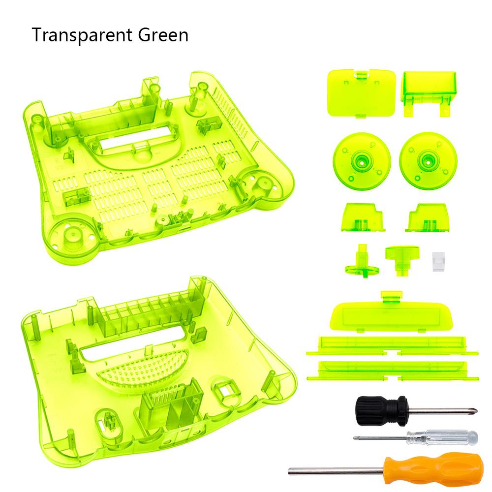 New Full Housing Case Shell Cover Replacement Kit for Nintendo N64 Game Console