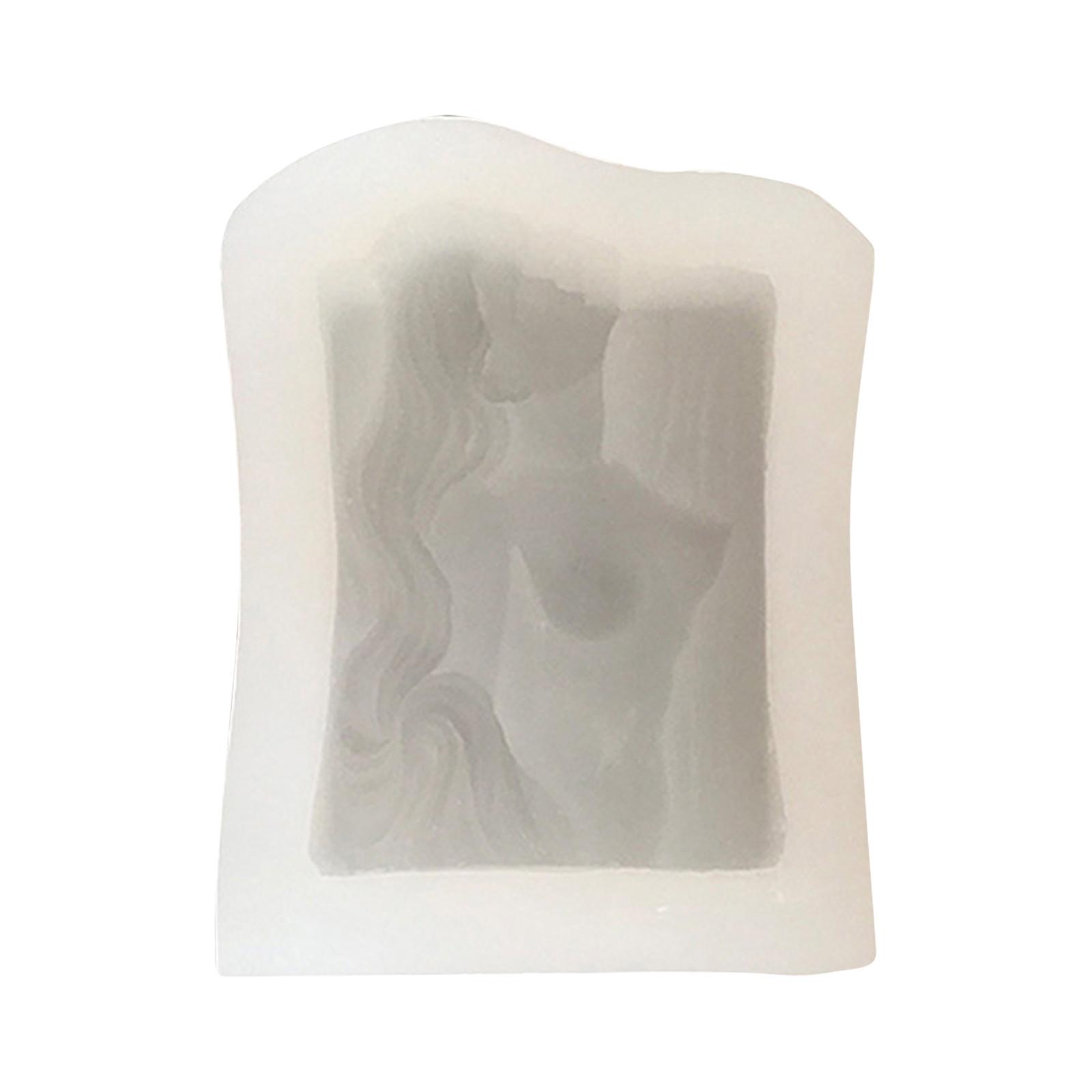 

Свеча для ароматерапии Diy Квадратный рельеф персонажа Мыло ручной работы Мыльная свеча One Size