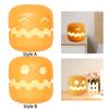Pumpkin Night Light Mini Pumpkin LED Lantern Cute Rechargeable Halloween Lights